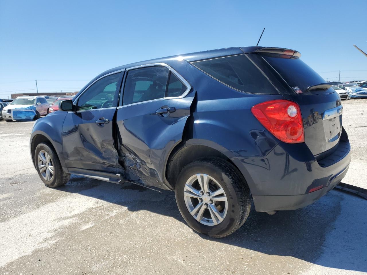 2015 Chevrolet Equinox VIN 2GNALAEK6F1180066 Copart auction photo, side / minor dent/scratches damage thumbnail 2