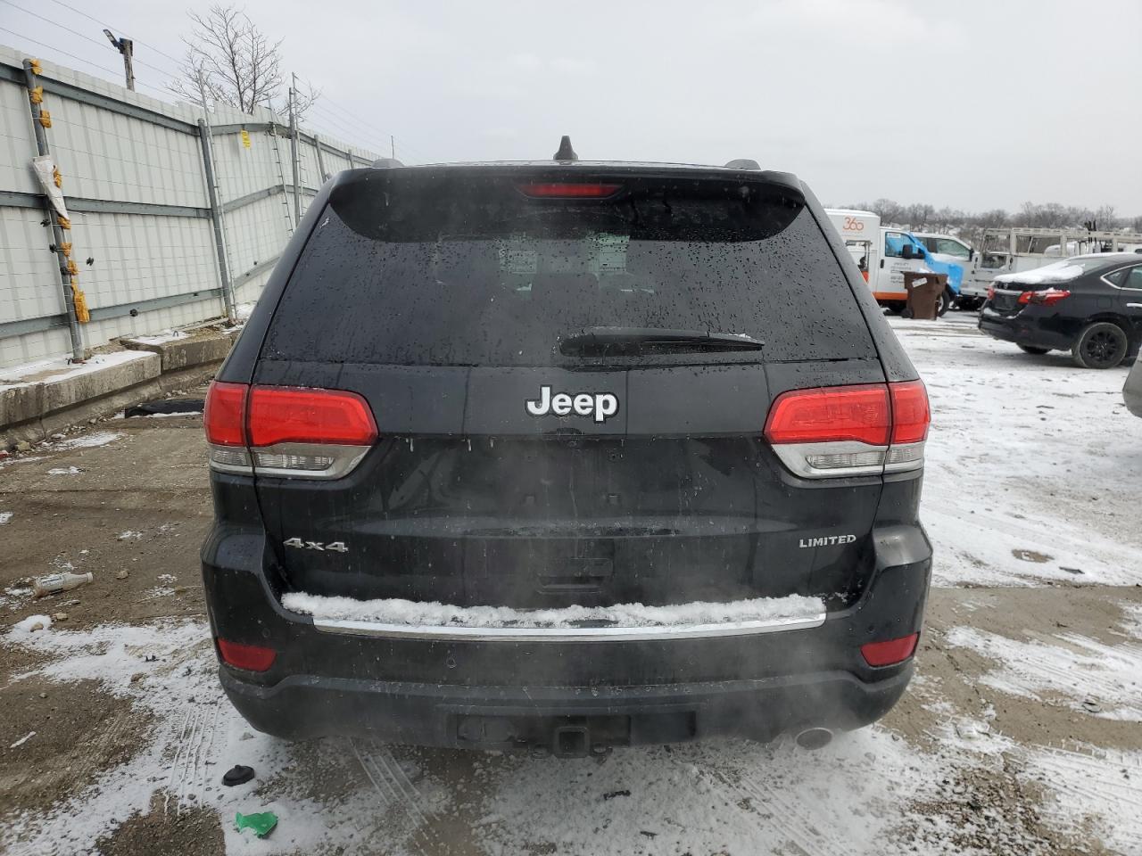 2017 Jeep Grand Cherokee VIN 1C4RJFBG0HC694359 Copart auction photo, front end / side damage thumbnail 6