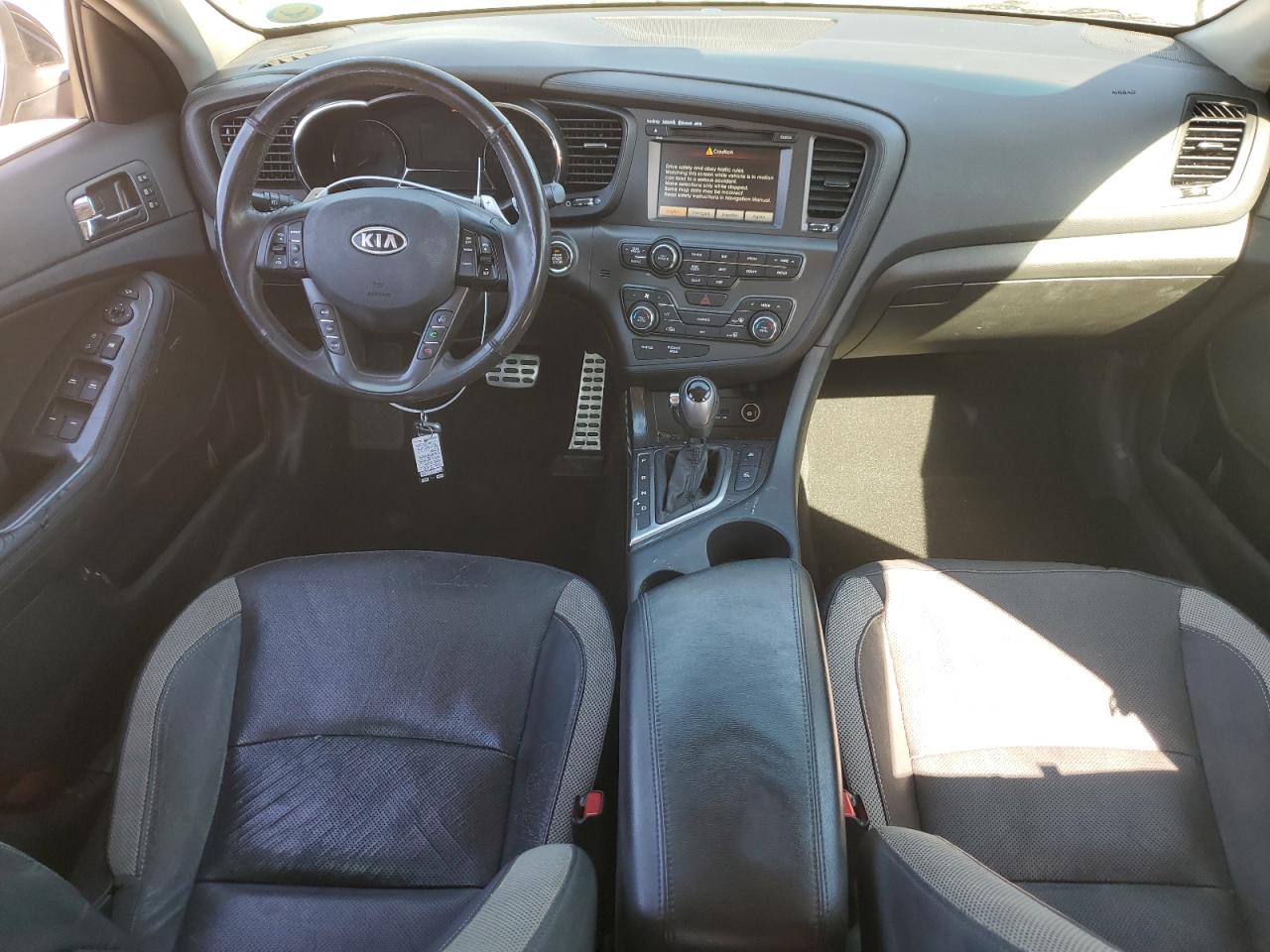 2012 KIA Optima VIN 5XXGR4A65CG049602 Copart auction photo, front end / rear end damage thumbnail 8