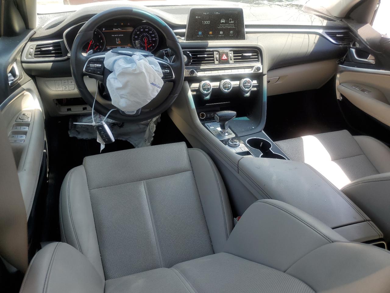 2020 Genesis G70 VIN KMTG64LA6LU062350 Copart auction photo, all over damage thumbnail 8