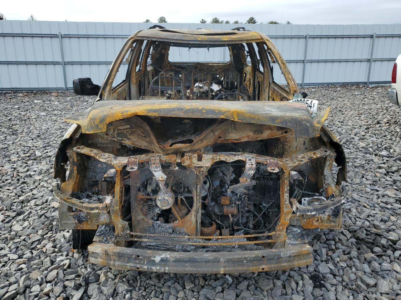 2008 Honda Pilot VIN 5FNYF185X8B001600 Copart auction photo, burn damage thumbnail 5