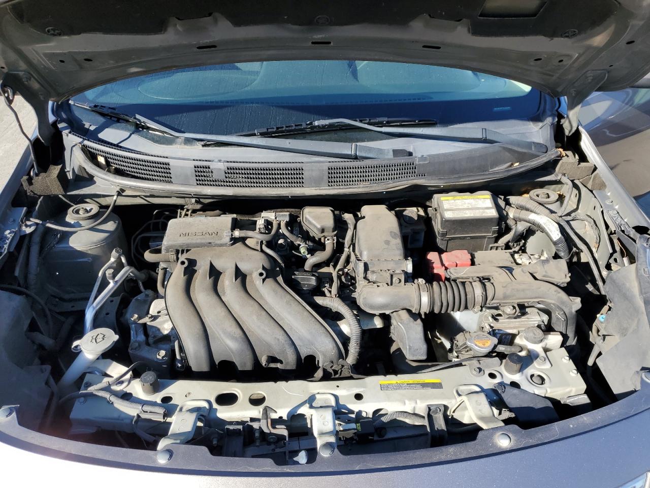 2014 Nissan Versa VIN 3N1CN7AP1EL833094 Copart auction photo, rear end / front end damage thumbnail 11