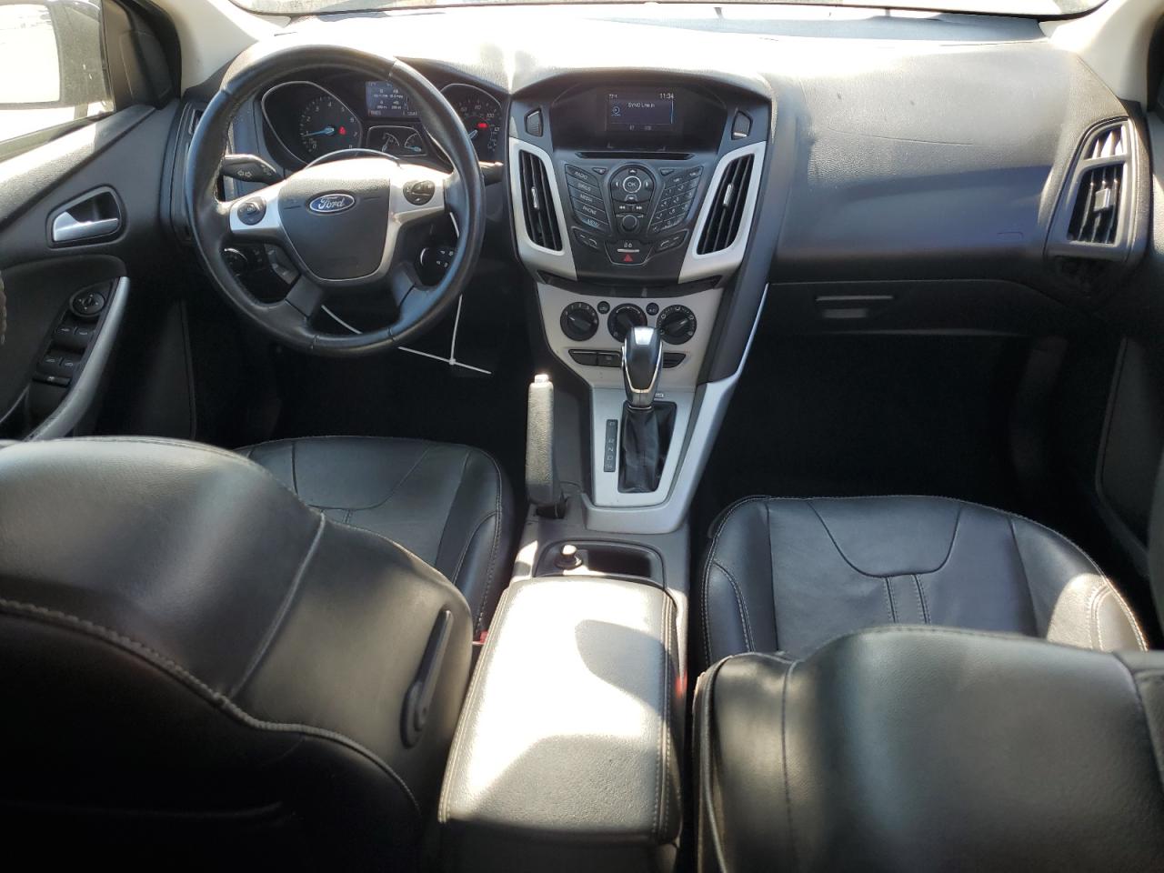 2014 Ford Focus VIN 1FADP3F2XEL326259 Copart auction photo, side damage thumbnail 8