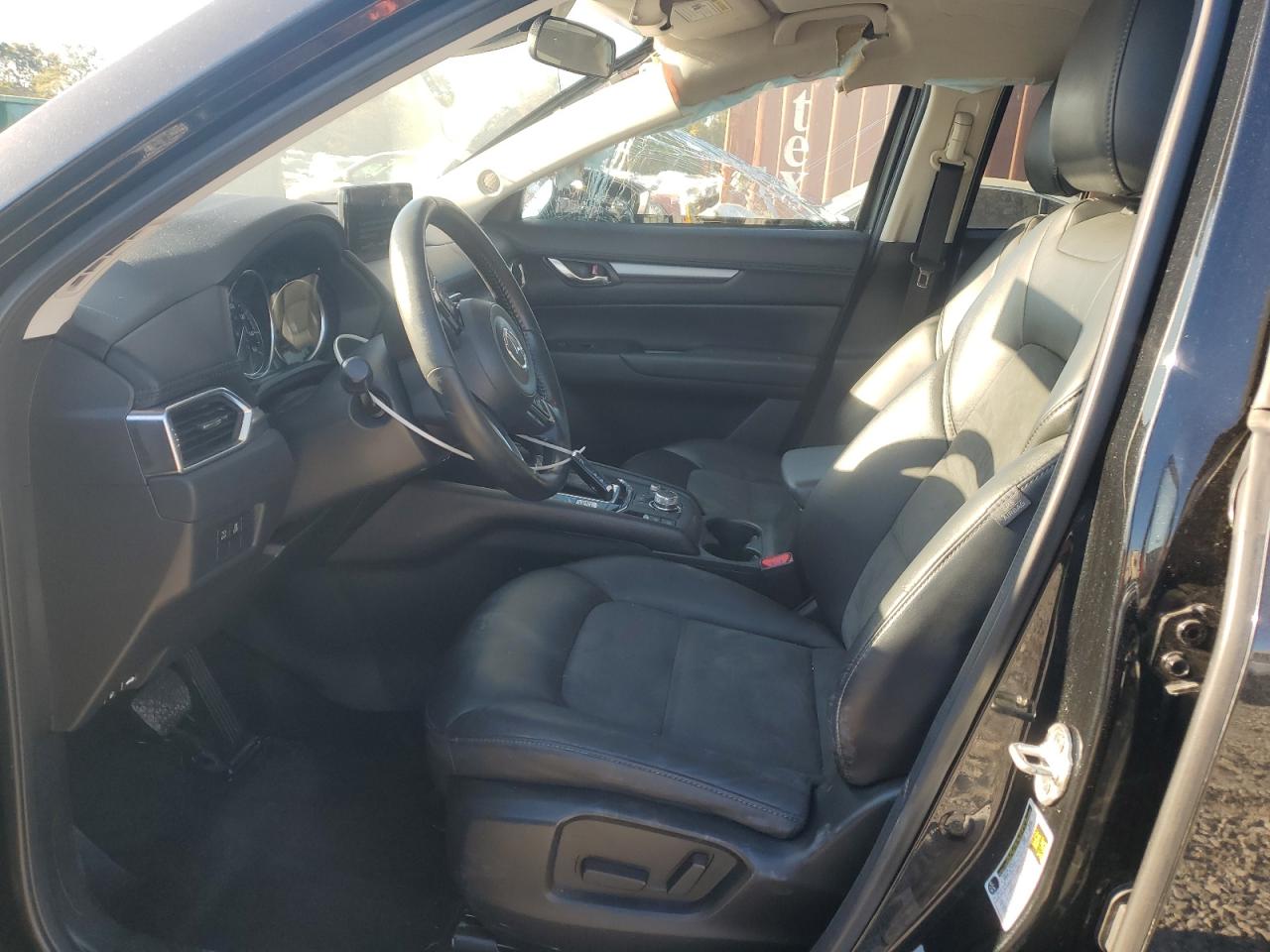 2021 Mazda CX-5 VIN JM3KFACM3M0321796 Copart auction photo, side damage thumbnail 7