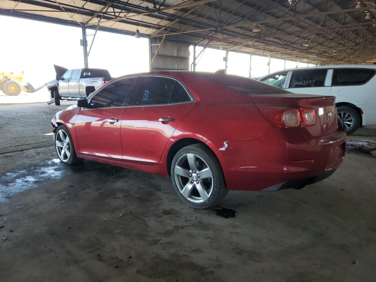 2013 Chevrolet Malibu VIN 1G11J5SX3DF211360 Copart auction photo, front end damage thumbnail 2