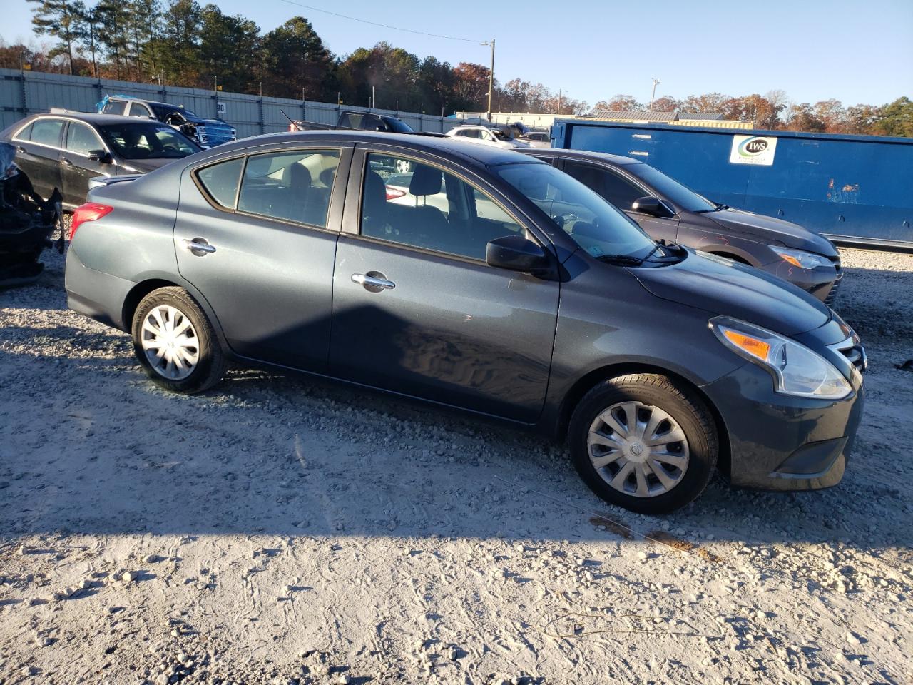 2016 Nissan Versa VIN 3N1CN7AP5GL886027 Copart auction photo, front end / side damage thumbnail 4