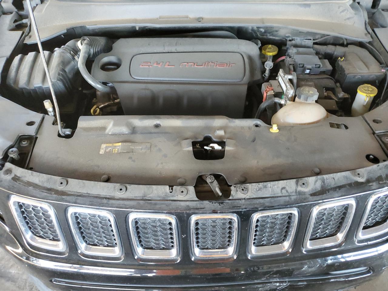 2017 Jeep Compass VIN 3C4NJCBB0HT658550 Copart auction photo, front end damage thumbnail 12