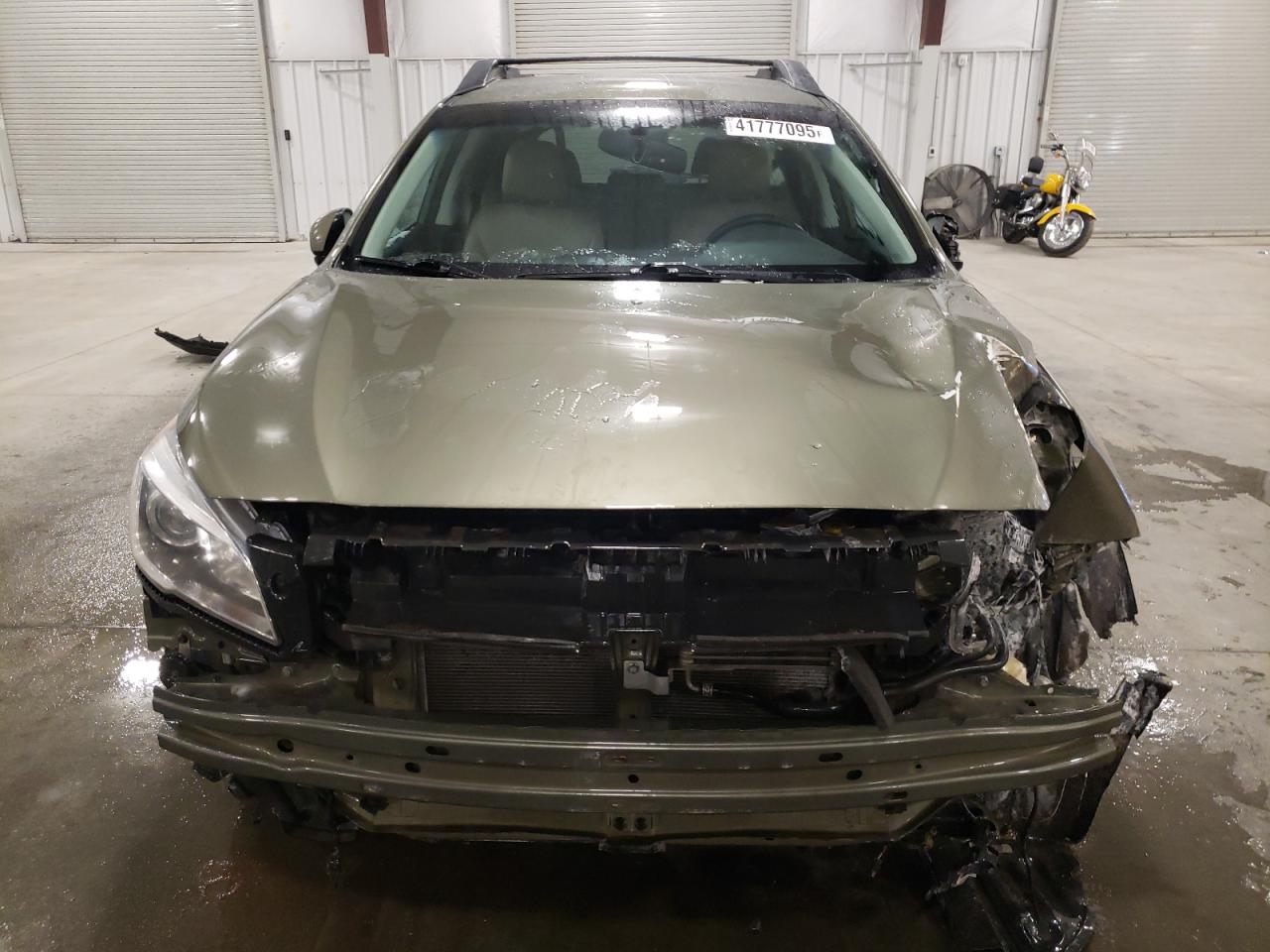 2016 Subaru Outback VIN 4S4BSBJCXG3258845 Copart auction photo, front end / rear end damage thumbnail 5