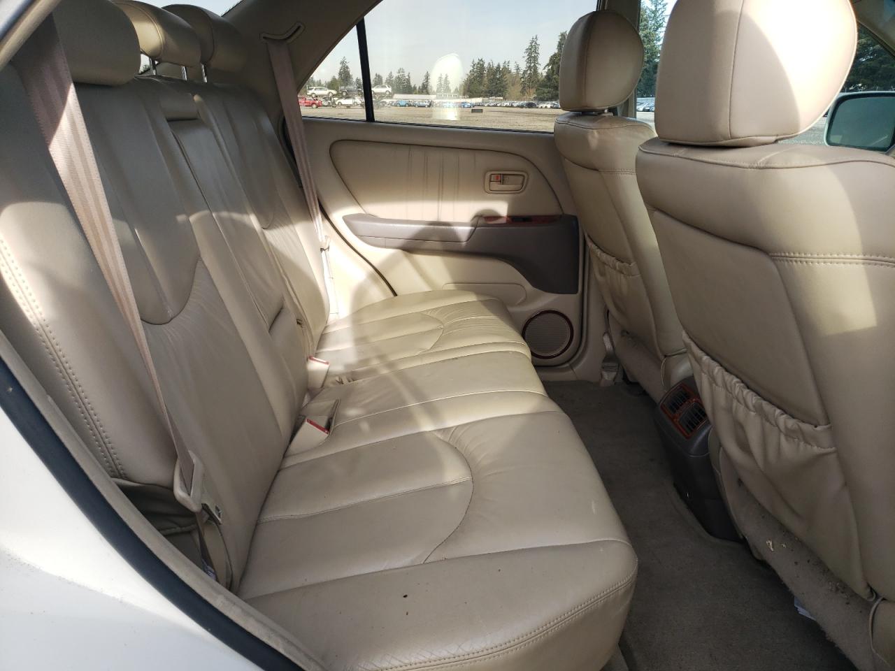 2000 Lexus RX VIN JT6HF10U3Y0153727 Copart auction photo, front end / side damage thumbnail 11