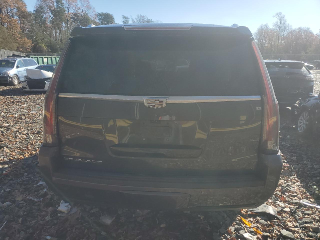 2017 Cadillac Escalade VIN 1GYS4JKJ6HR278783 Copart auction photo, front end / mechanical damage thumbnail 6