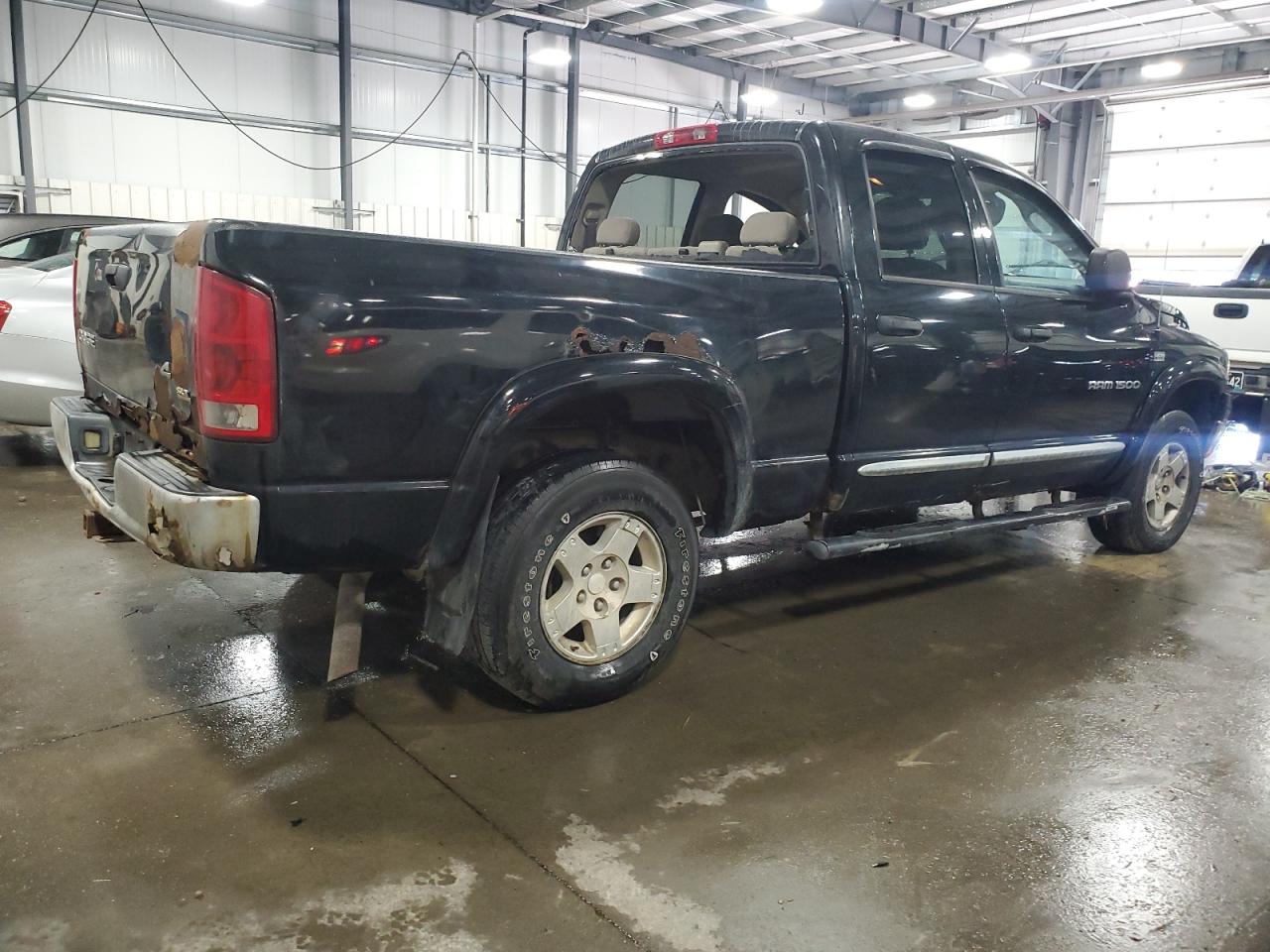 2004 Dodge RAM VIN 1D7HU18D64S724666 Copart auction photo, top/roof / front end damage thumbnail 3