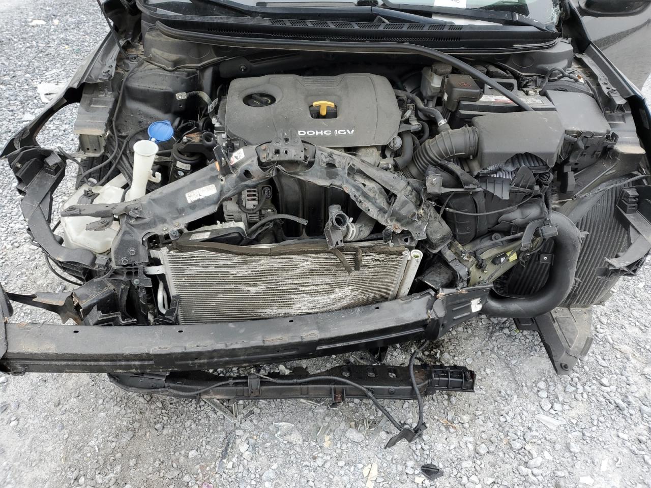 2017 KIA Forte VIN 3KPFK4A73HE029776 Copart auction photo, front end damage thumbnail 13