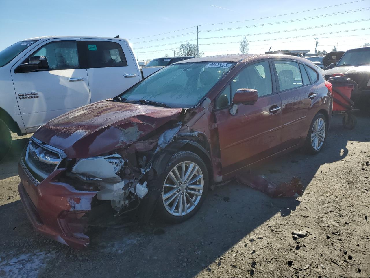 2013 Subaru Impreza VIN JF1GPAG64D2830569