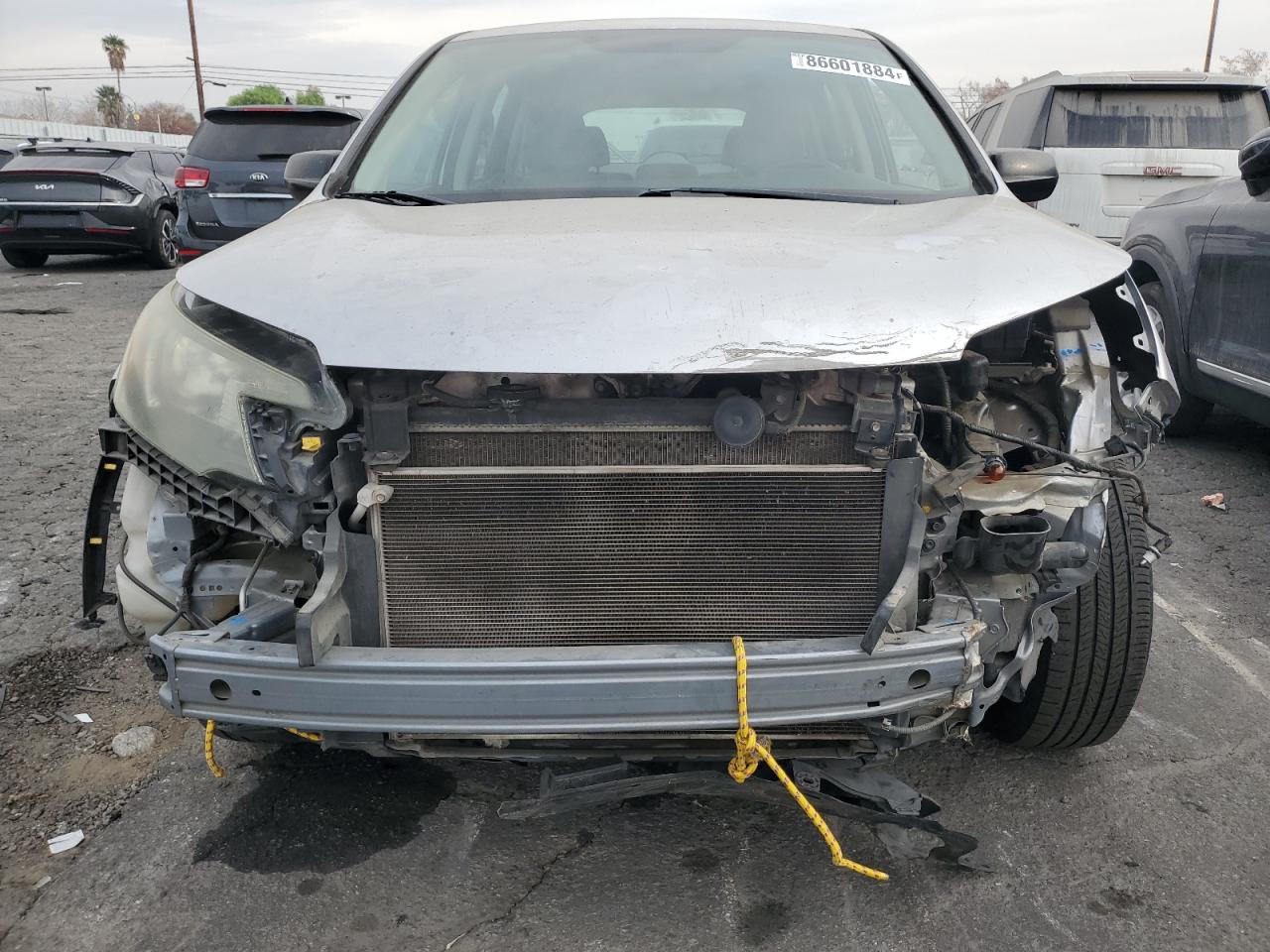 2013 Honda CR-V VIN 3CZRM3H33DG706287 Copart auction photo, front end damage thumbnail 5