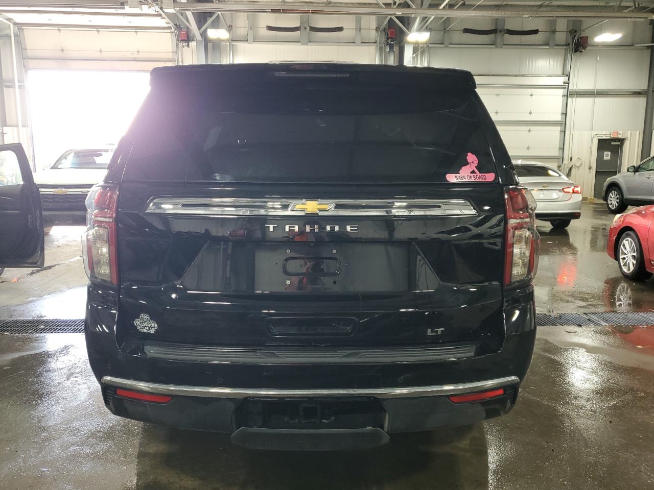 2022 Chevrolet Tahoe VIN 1GNSKNKD8NR272080 Copart auction photo, front end damage thumbnail 6