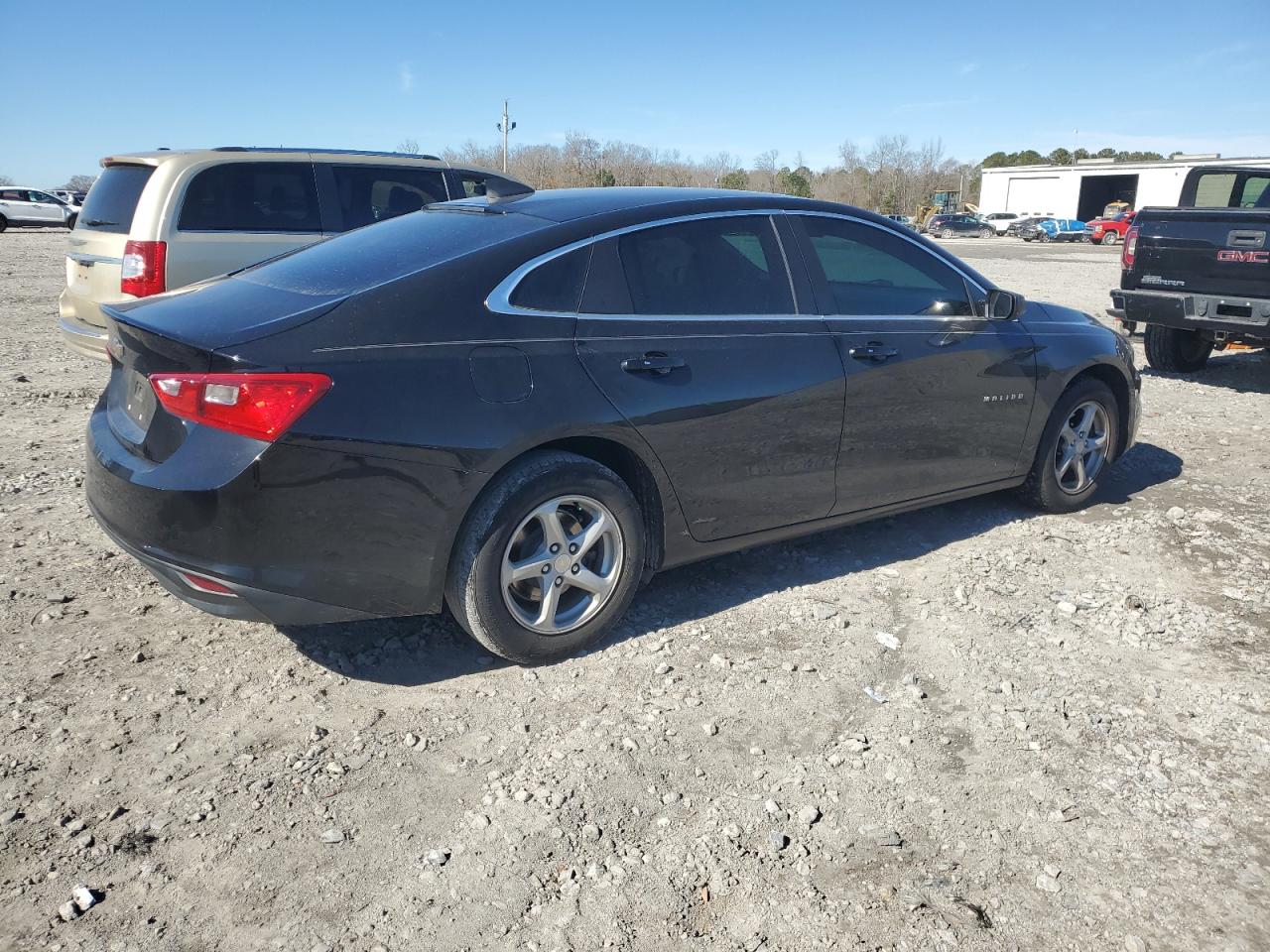 2018 Chevrolet Malibu VIN 1G1ZB5ST5JF165765 Copart auction photo, all over damage thumbnail 3