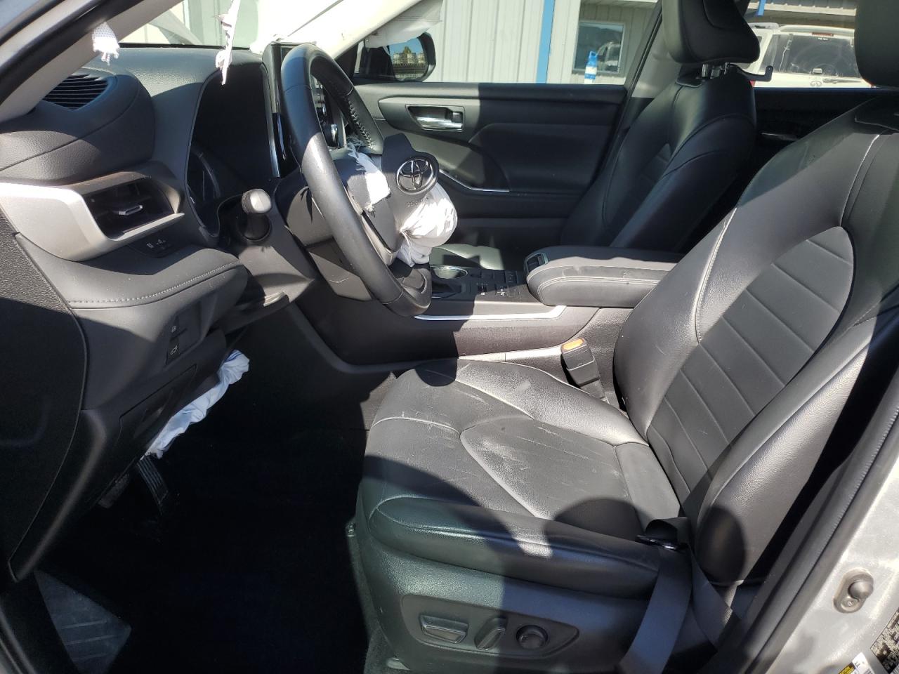 2022 Toyota Highlander VIN 5TDGZRBH3NS175925 Copart auction photo, front end damage thumbnail 7