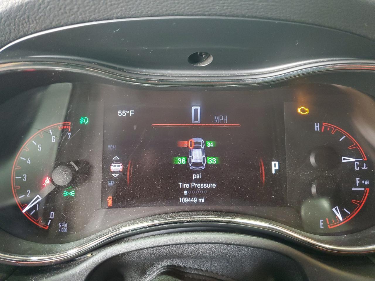 2015 Dodge Durango VIN 1C4RDJAG2FC114604 Copart auction photo, front end damage thumbnail 9
