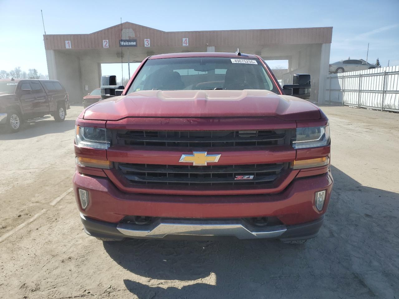 2018 Chevrolet Silverado VIN 1GCVKREC9JZ190238 Copart auction photo, rear end damage thumbnail 5