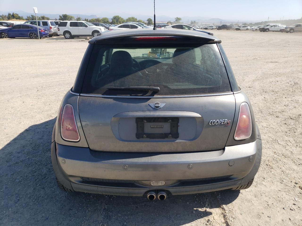 2003 MINI Cooper VIN WMWRE33483TD64503 Copart auction photo, top/roof / side damage thumbnail 6