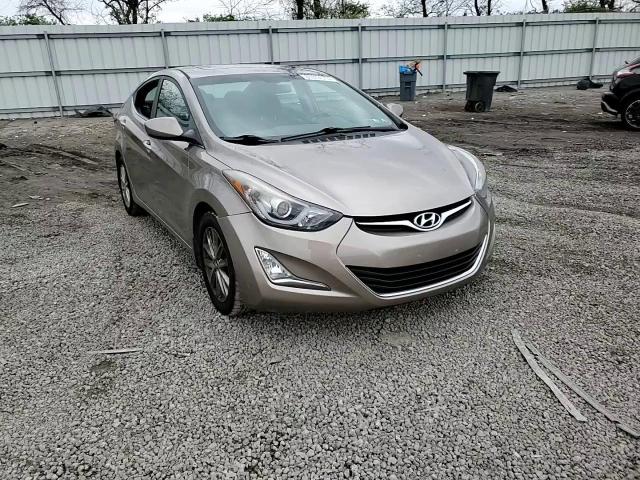 2015 Hyundai Elantra VIN 5NPDH4AE8FH624734 Copart auction photo, front end / side damage thumbnail 13