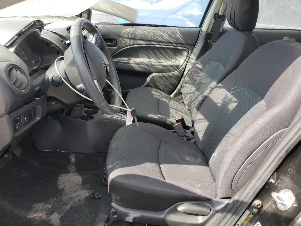 2019 Mitsubishi Mirage VIN ML32F3FJ7KHF14981 Copart auction photo, all over damage thumbnail 7