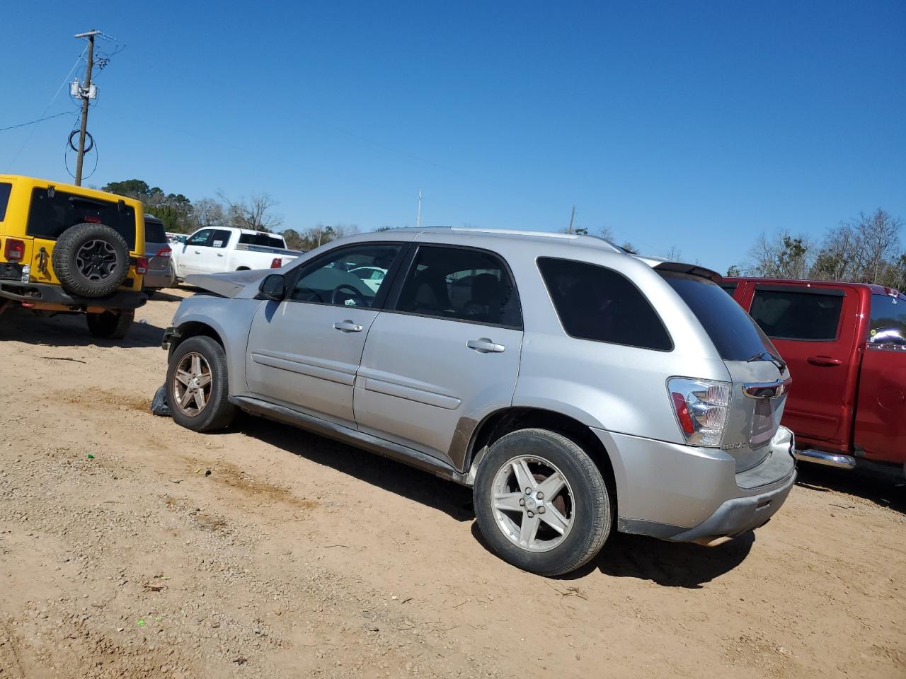 2005 Chevrolet Equinox VIN 2CNDL63F756052781 Copart auction photo, front end damage thumbnail 2