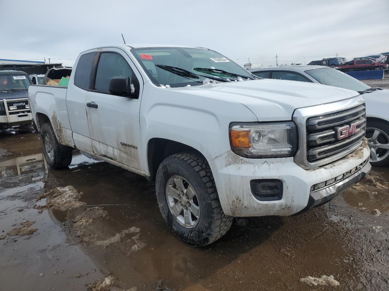 2019 GMC Canyon VIN 1GTH5BEA3K1361186 Copart auction photo, rollover damage thumbnail 4