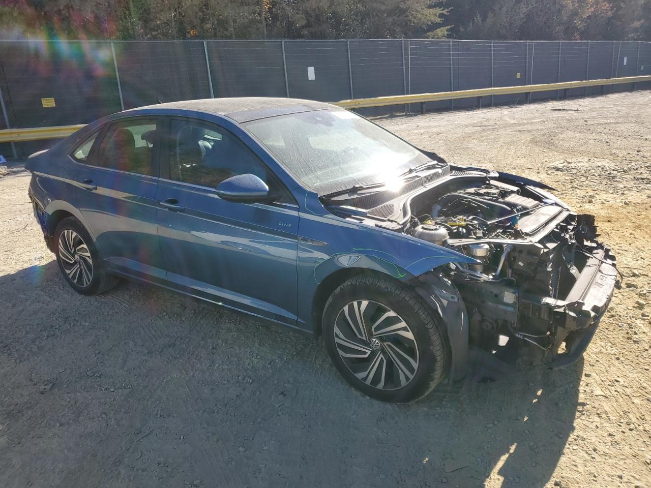2020 Volkswagen Jetta VIN 3VWEB7BU5LM009591 Copart auction photo, front end / rear end damage thumbnail 4