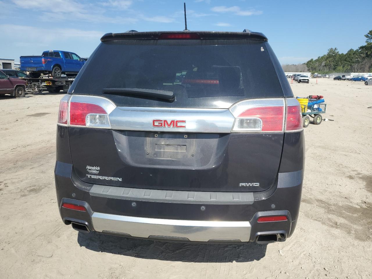 2015 GMC Terrain VIN 2GKFLZE3XF6217827 Copart auction photo, front end damage thumbnail 6