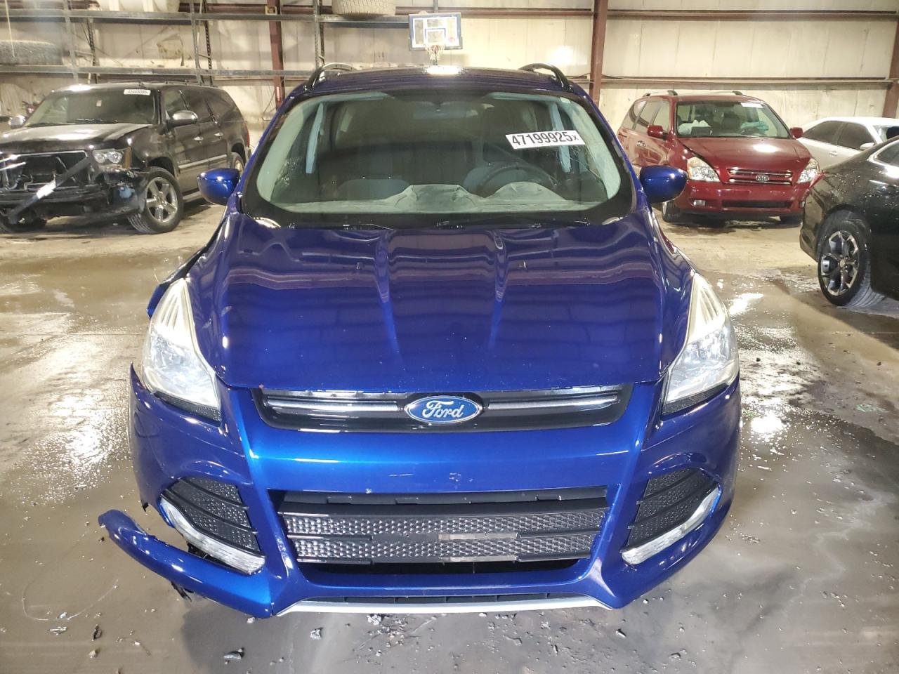 2015 Ford Escape VIN 1FMCU9G92FUC16939 Copart auction photo, front end / undercarriage damage thumbnail 5