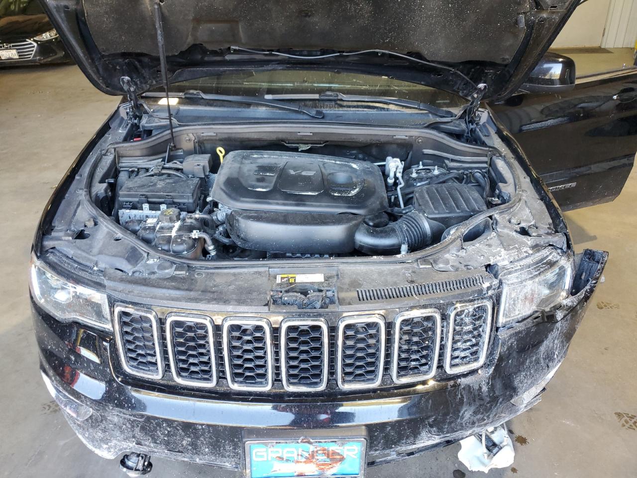 2018 Jeep Grand Cherokee VIN 1C4RJEAG1JC438328 Copart auction photo, front end / minor dent/scratches damage thumbnail 13