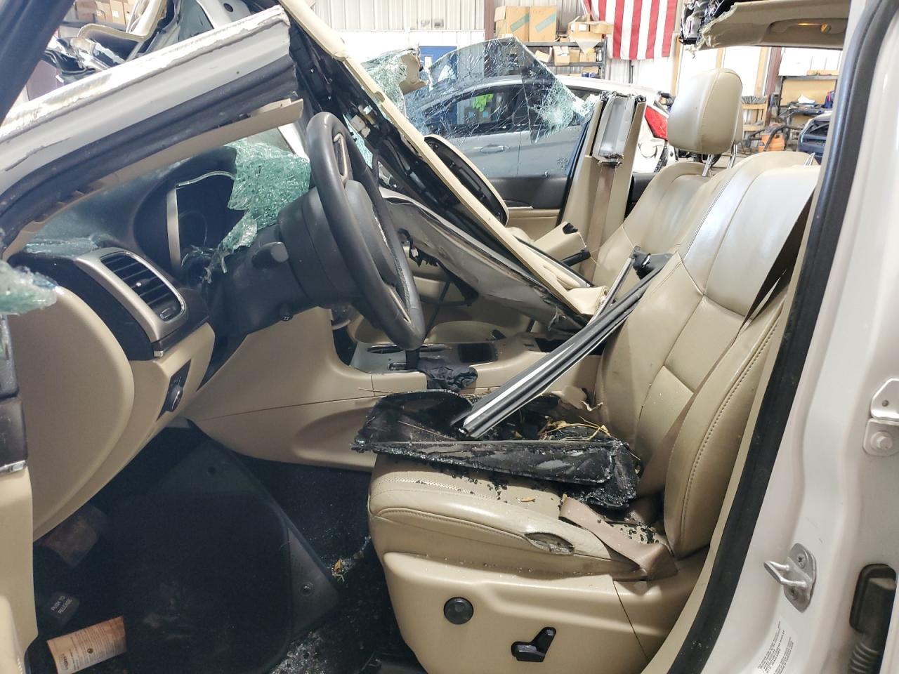 2014 Jeep Grand Cherokee VIN 1C4RJEBM3EC394150 Copart auction photo, rollover damage thumbnail 7