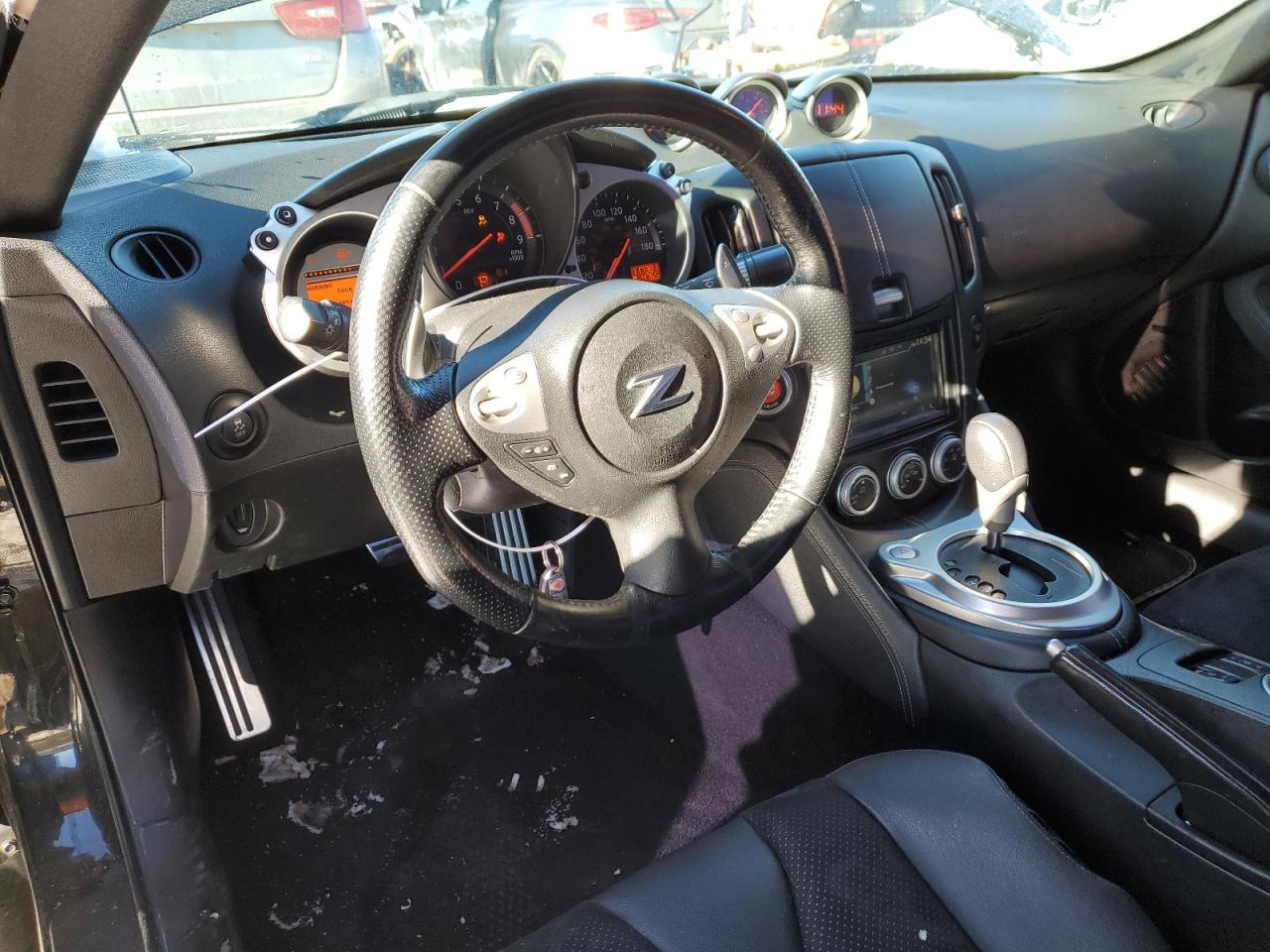2012 Nissan 370Z VIN JN1AZ4EH5CM563769 Copart auction photo, side damage thumbnail 8