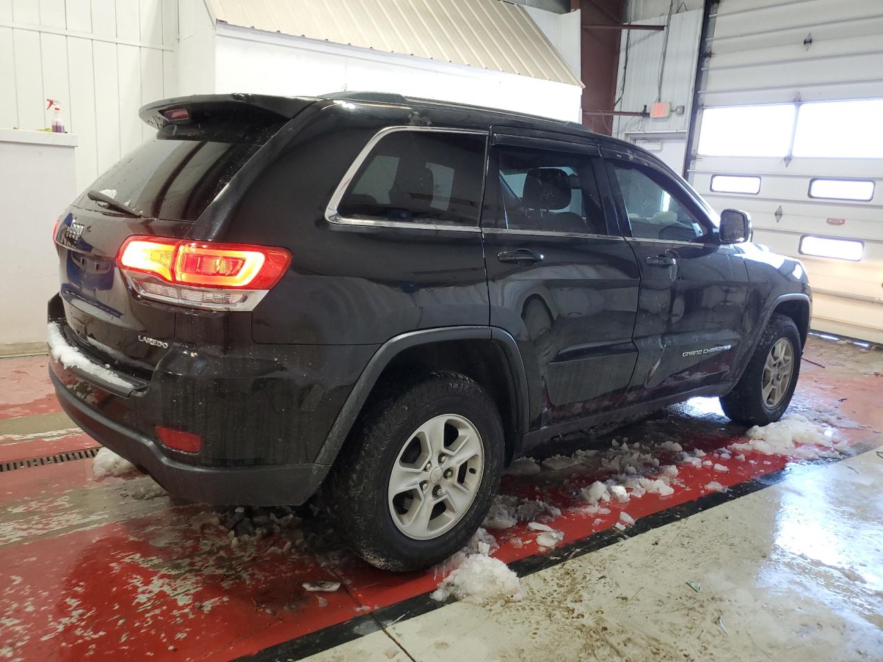 2014 Jeep Grand Cherokee VIN 1C4RJFAG3EC457975 Copart auction photo, side damage thumbnail 3
