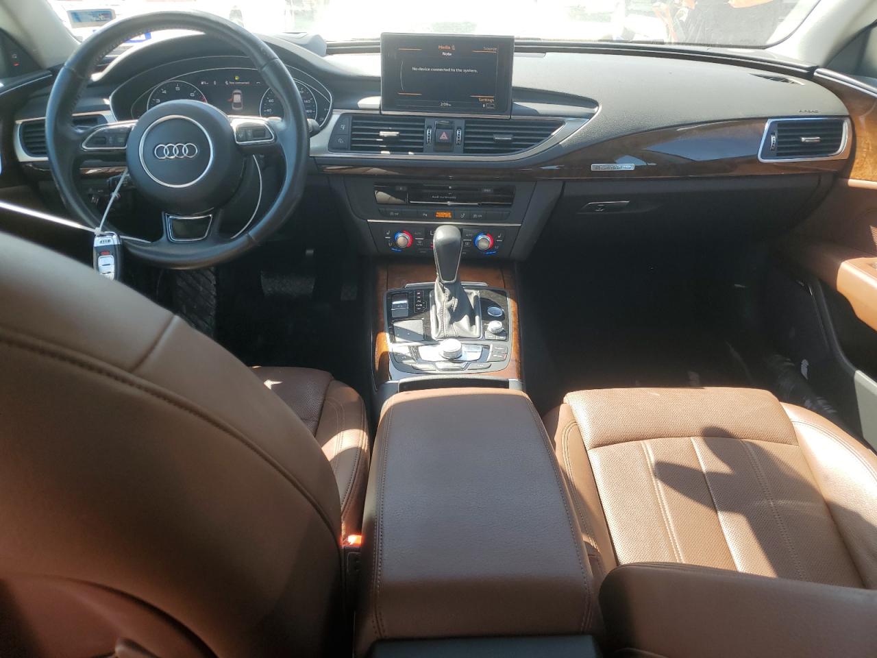 2016 Audi A7 VIN WAU2GAFC5GN090283 Copart auction photo, side damage thumbnail 8