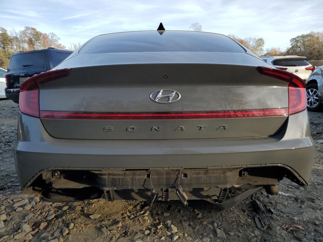 2021 Hyundai Sonata VIN 5NPEG4JA8MH067065 Copart auction photo, front end / undercarriage damage thumbnail 6