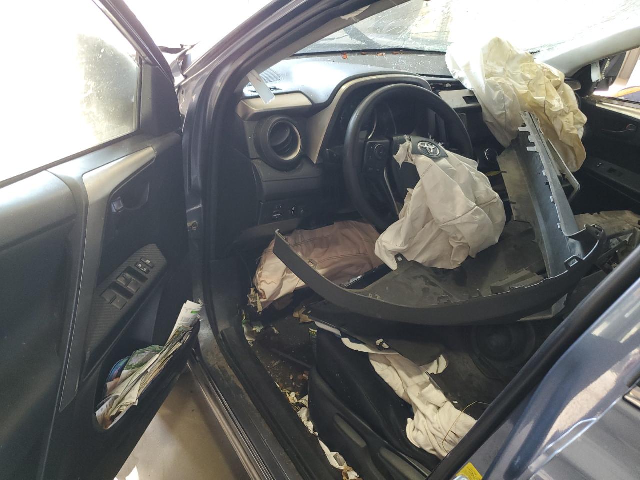 2014 Toyota RAV 4 VIN JTMZFREVXED042593 Copart auction photo, front end / undercarriage damage thumbnail 8