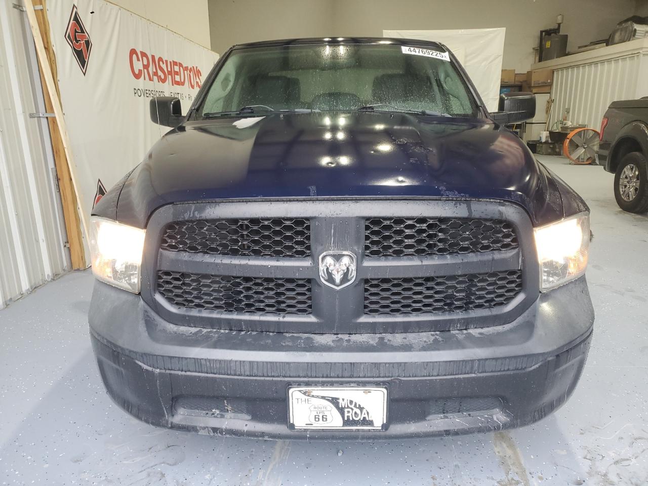 2014 RAM 1500 VIN 1C6RR6KT5ES229770 Copart auction photo, rear end damage thumbnail 5