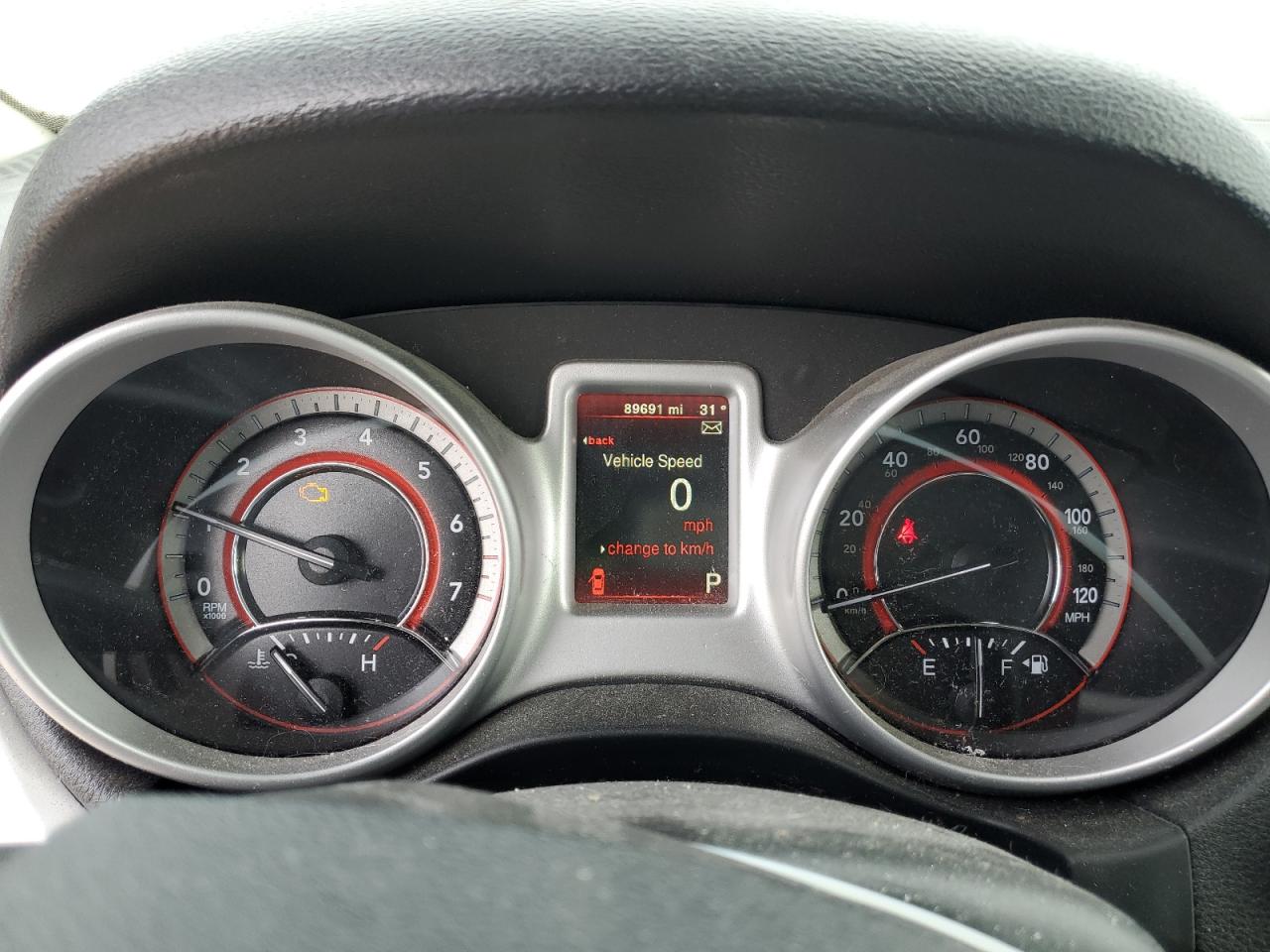 2019 Dodge Journey VIN 3C4PDCABXKT860708 Copart auction photo, front end damage thumbnail 9