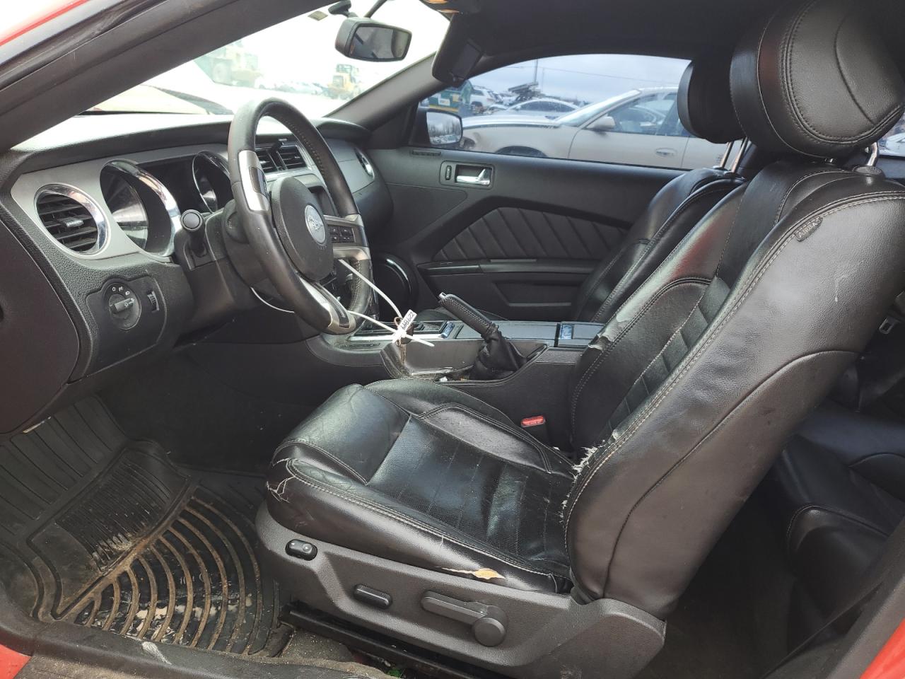 2014 Ford Mustang VIN 1ZVBP8AM7E5327202 Copart auction photo, front end / side damage thumbnail 7