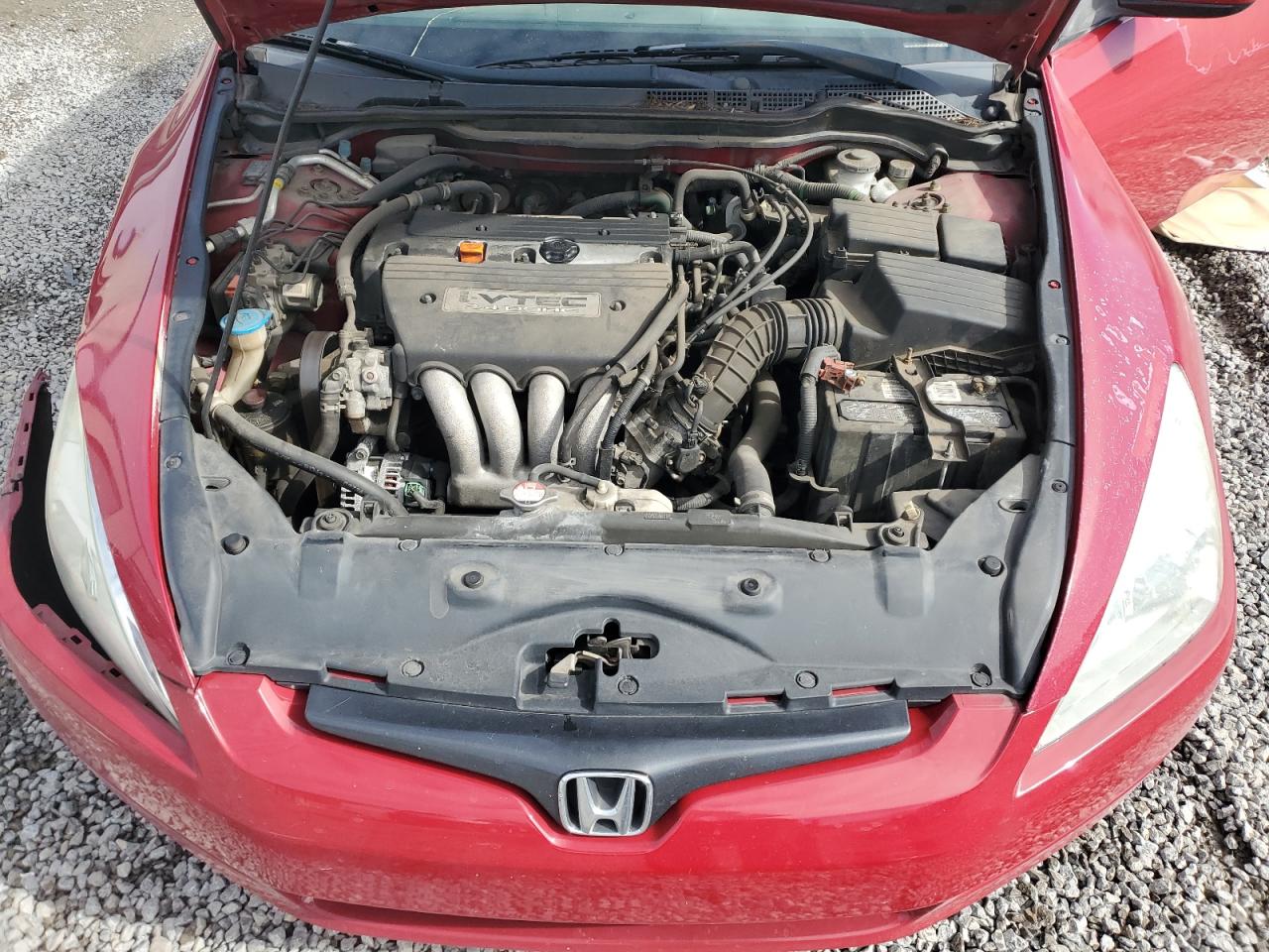 2003 Honda Accord VIN 1HGCM71673A017469 Copart auction photo, front end / minor dent/scratches damage thumbnail 11