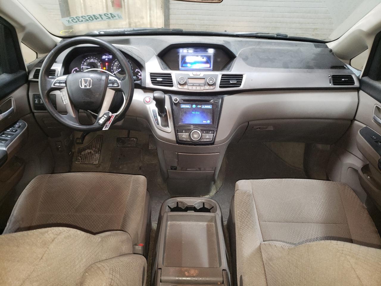 2016 Honda Odyssey VIN 5FNRL5H42GB023293 Copart auction photo, front end damage thumbnail 8