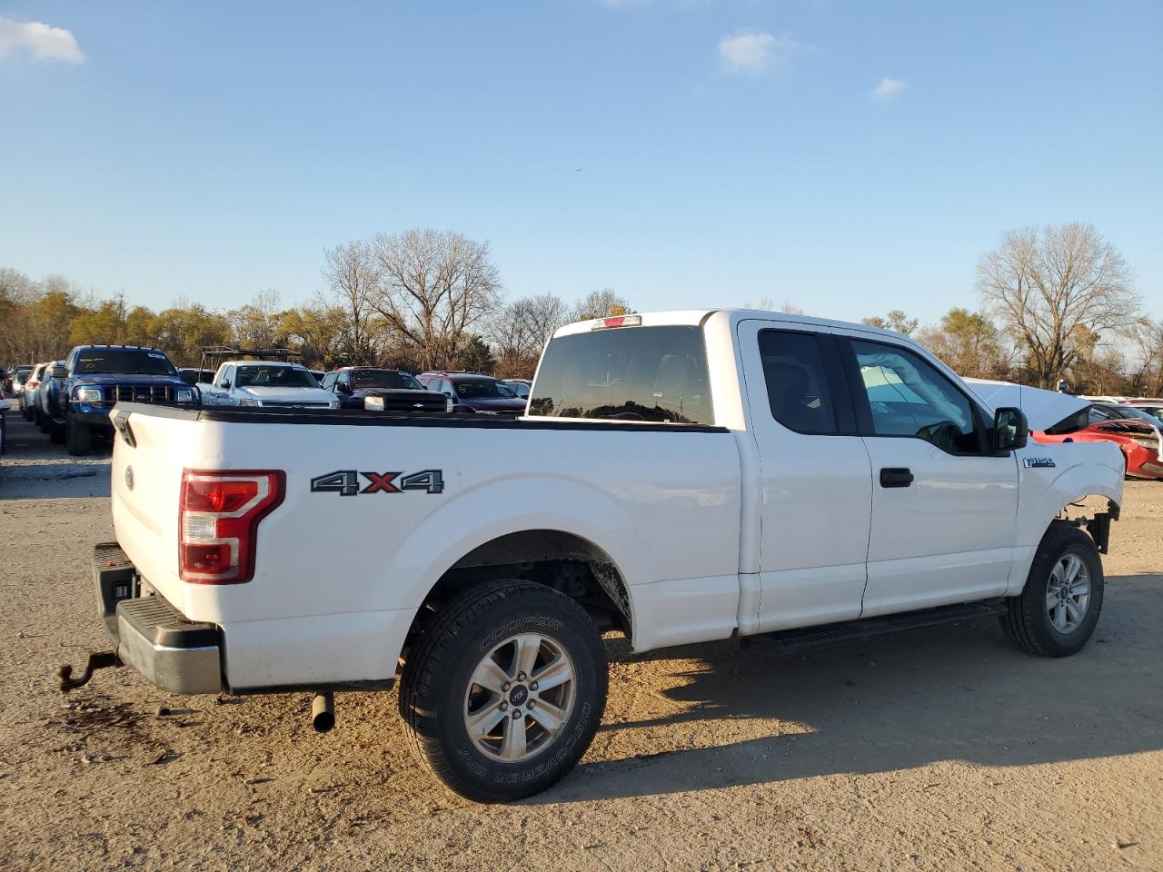 2018 Ford F-150 VIN 1FTEX1EB9JKG07702 Copart auction photo, front end / mechanical damage thumbnail 3