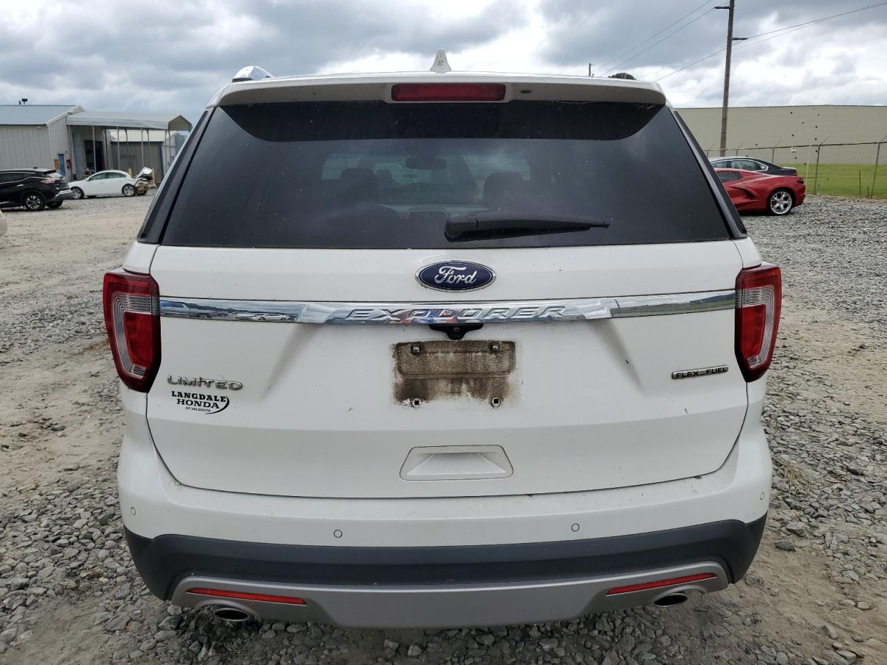 2016 Ford Explorer VIN 1FM5K7F82GGD33996 Copart auction photo, water/flood damage thumbnail 6