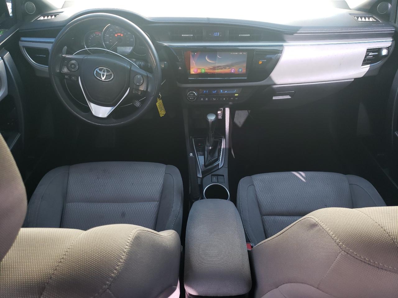 2014 Toyota Corolla VIN 5YFBURHE5EP132671 Copart auction photo, rear end damage thumbnail 8