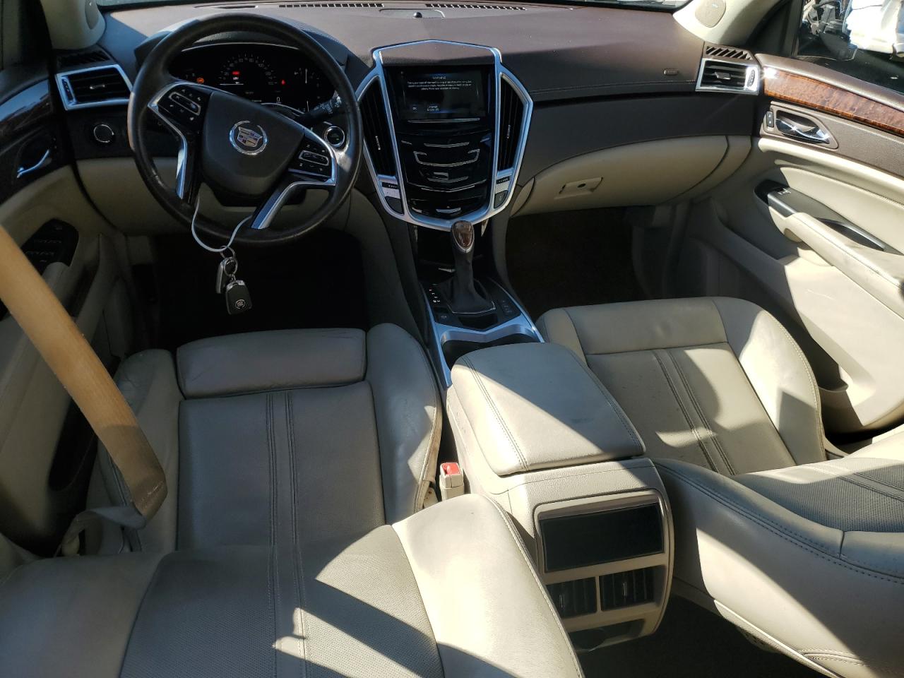 2016 Cadillac SRX VIN 3GYFNBE35GS556487 Copart auction photo, all over damage thumbnail 8