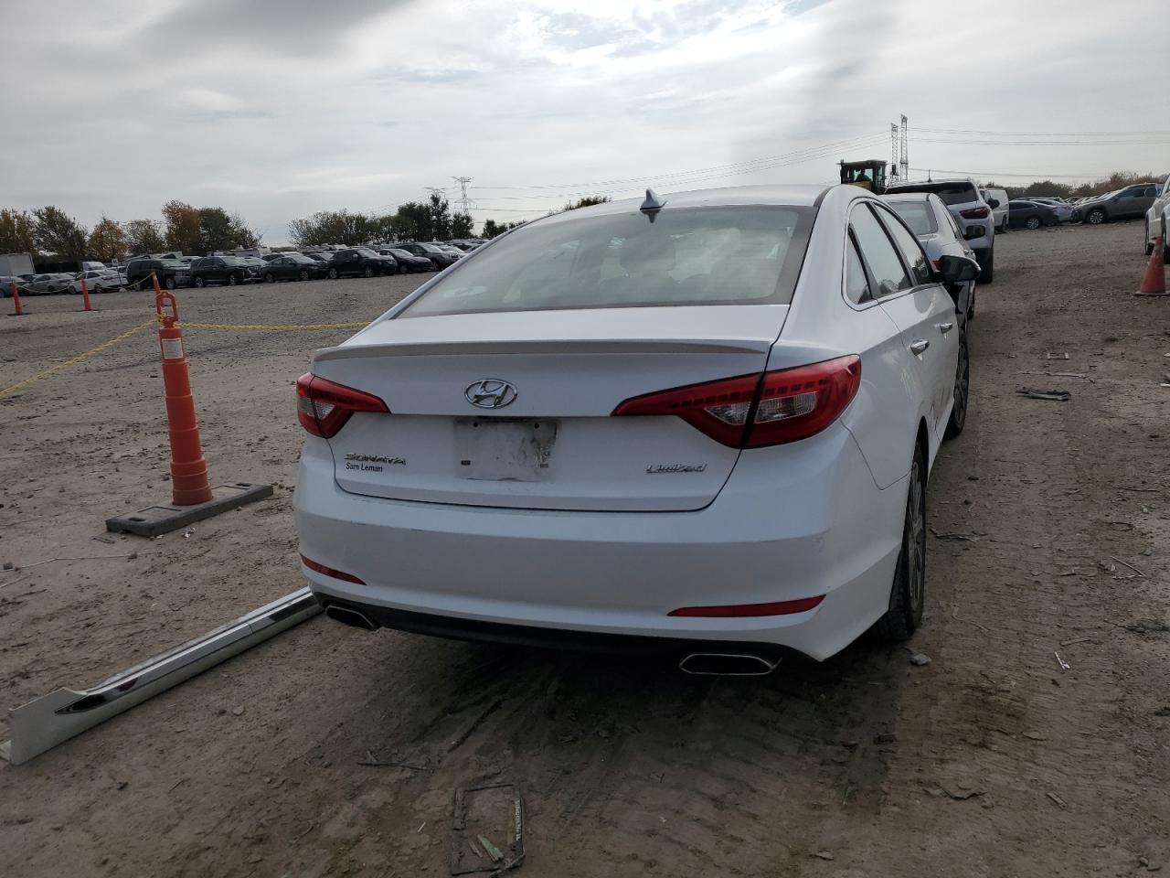 2017 Hyundai Sonata VIN 5NPE34AF2HH592961 Copart auction photo, frame damage / front end damage thumbnail 6