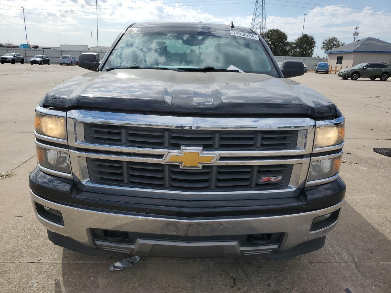 2014 Chevrolet Silverado VIN 3GCUKRECXEG131197 Copart auction photo, hail / minor dent/scratches damage thumbnail 5