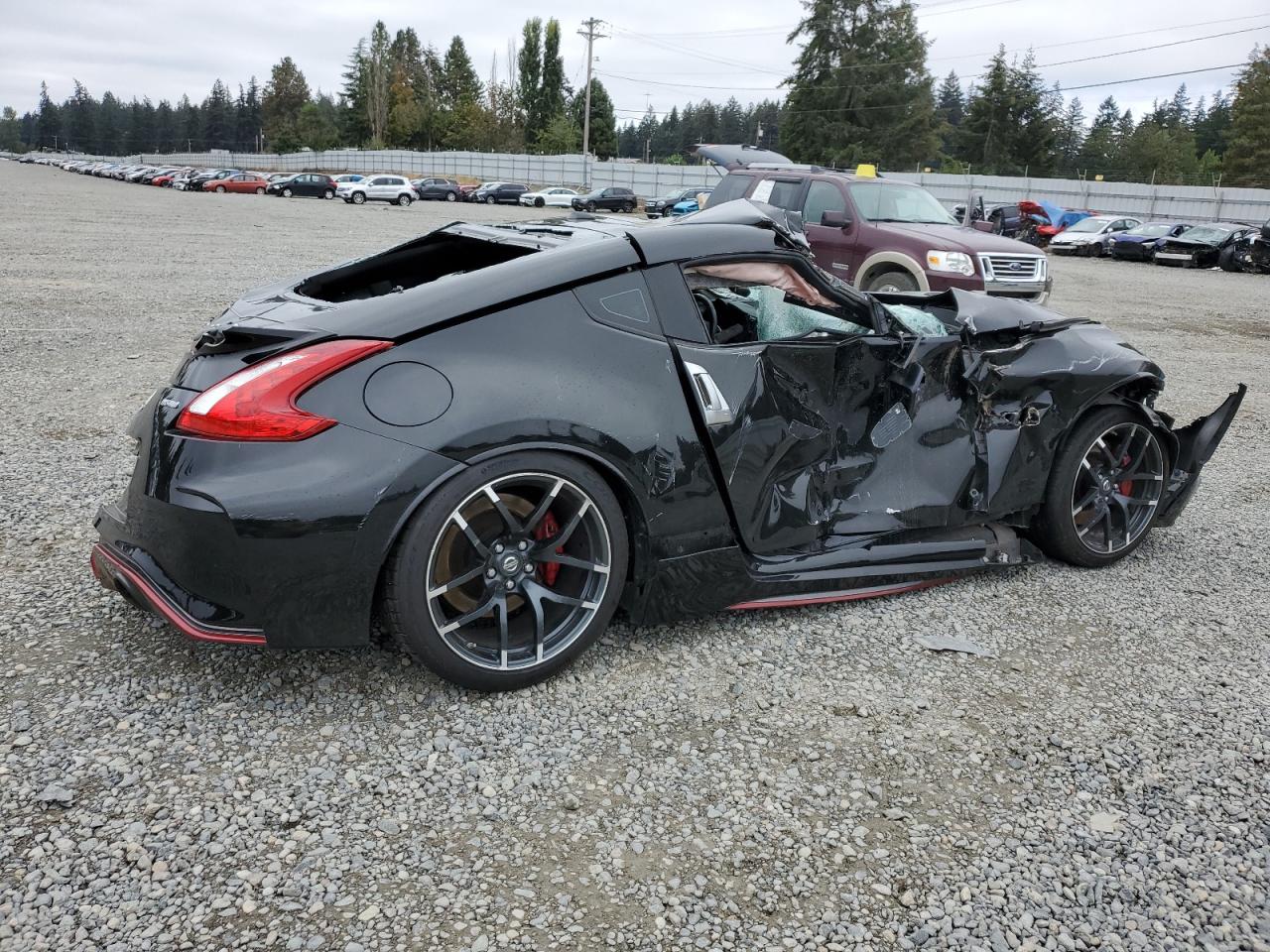 2016 Nissan 370Z VIN JN1AZ4EH3GM936975 Copart auction photo, all over damage thumbnail 3